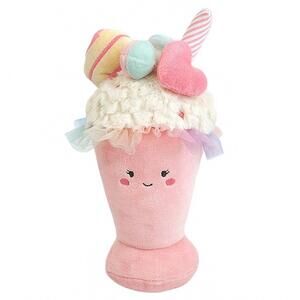 NEW MON AMI milkshake plush toy in pink